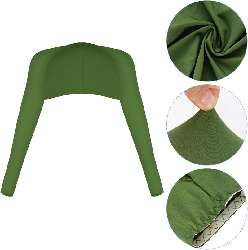 Yookat 4 Pieces Cooling Shawl Golf Cooling Shawl Arm Sleeve Sun Protection Golf Shrug for Women Men Outdoor Sports - Image 5